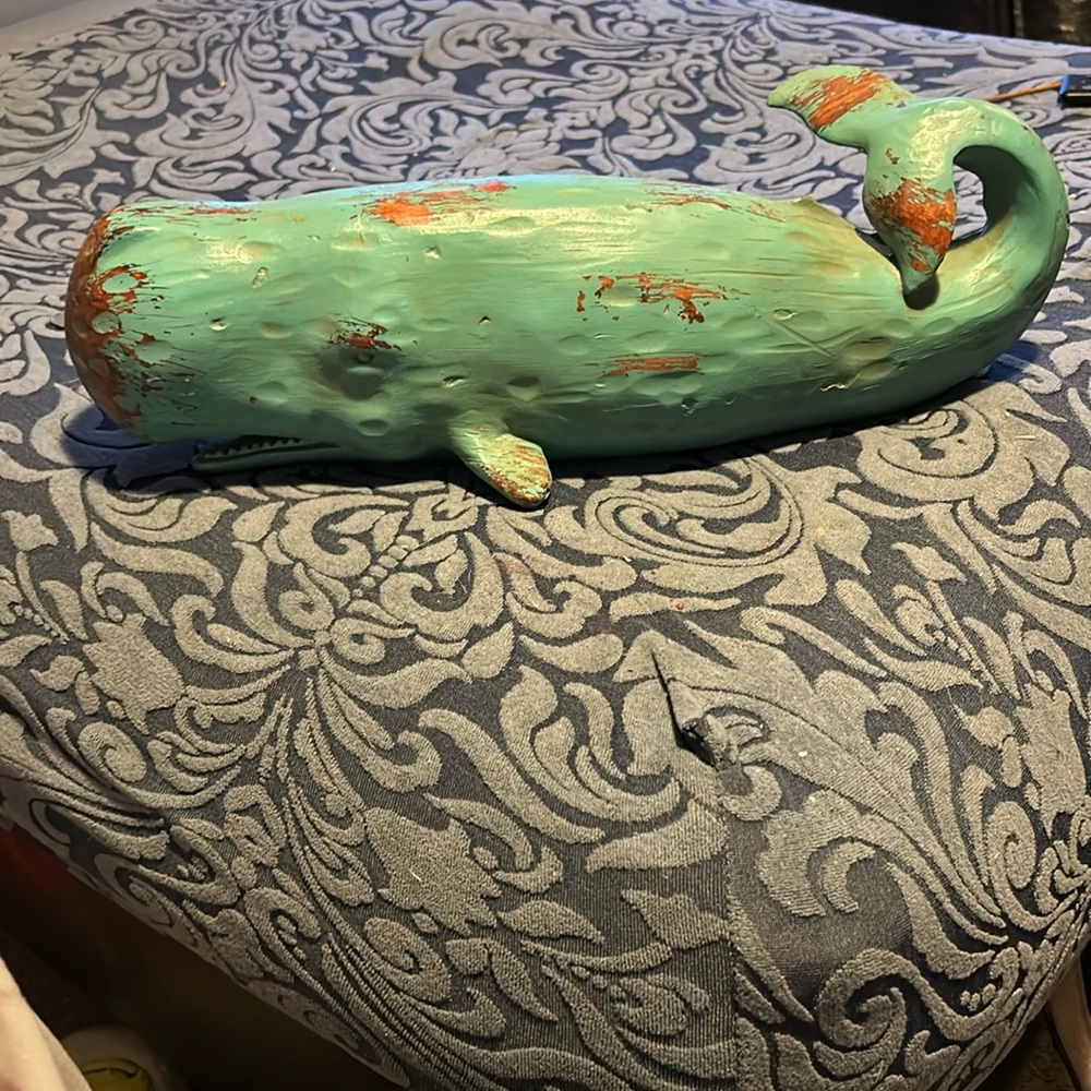 Weathered whale